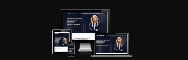 Eine Starke Online-Präsenz für Rechtsanwältin Mirjana Mainka: Perfekt integriertes Webdesign, CI und SEO-Optimierung