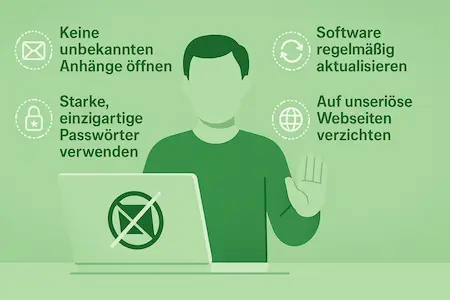 Warum brauche ich keinen teuren Virenscanner? 3 Sicherheit_beginnt_beimm_nutzer
